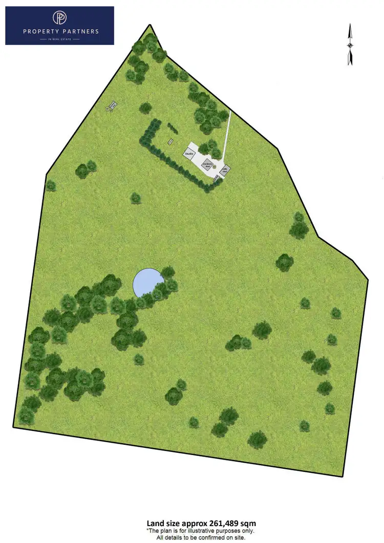 Floorplan of Homely land listing, 400 Thonemans Road, Hoddles Creek VIC 3139