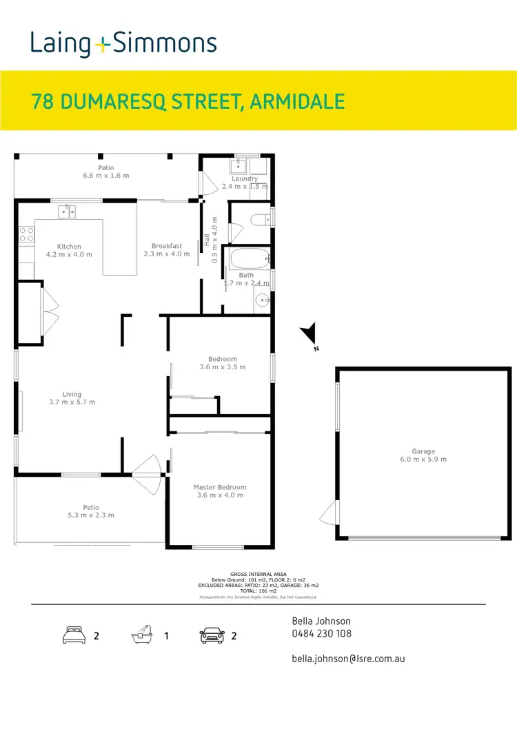 Floorplan of Homely house listing, 78 Dumaresq Street, Armidale NSW 2350