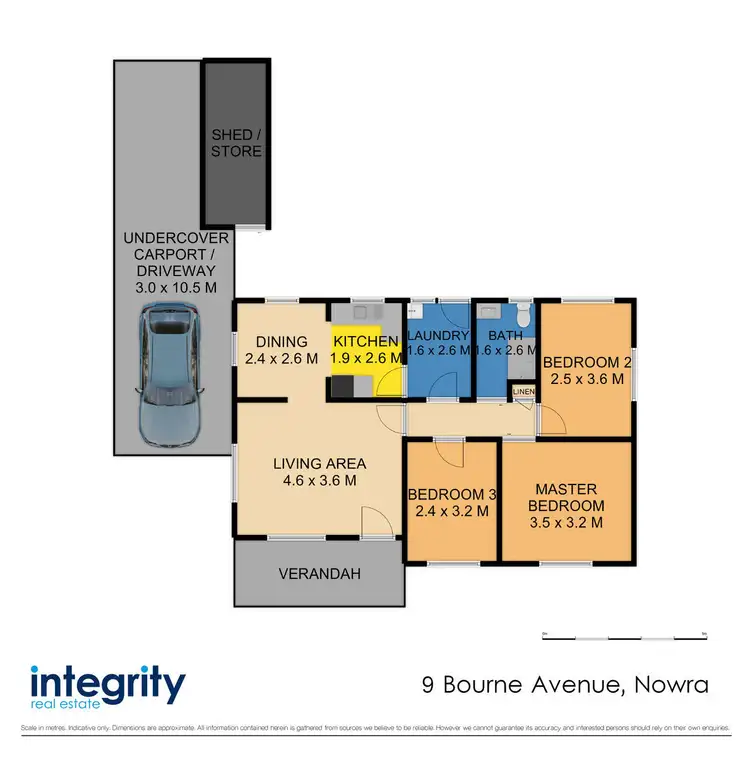 Floorplan of Homely house listing, 9 Bourne Avenue, Nowra NSW 2541