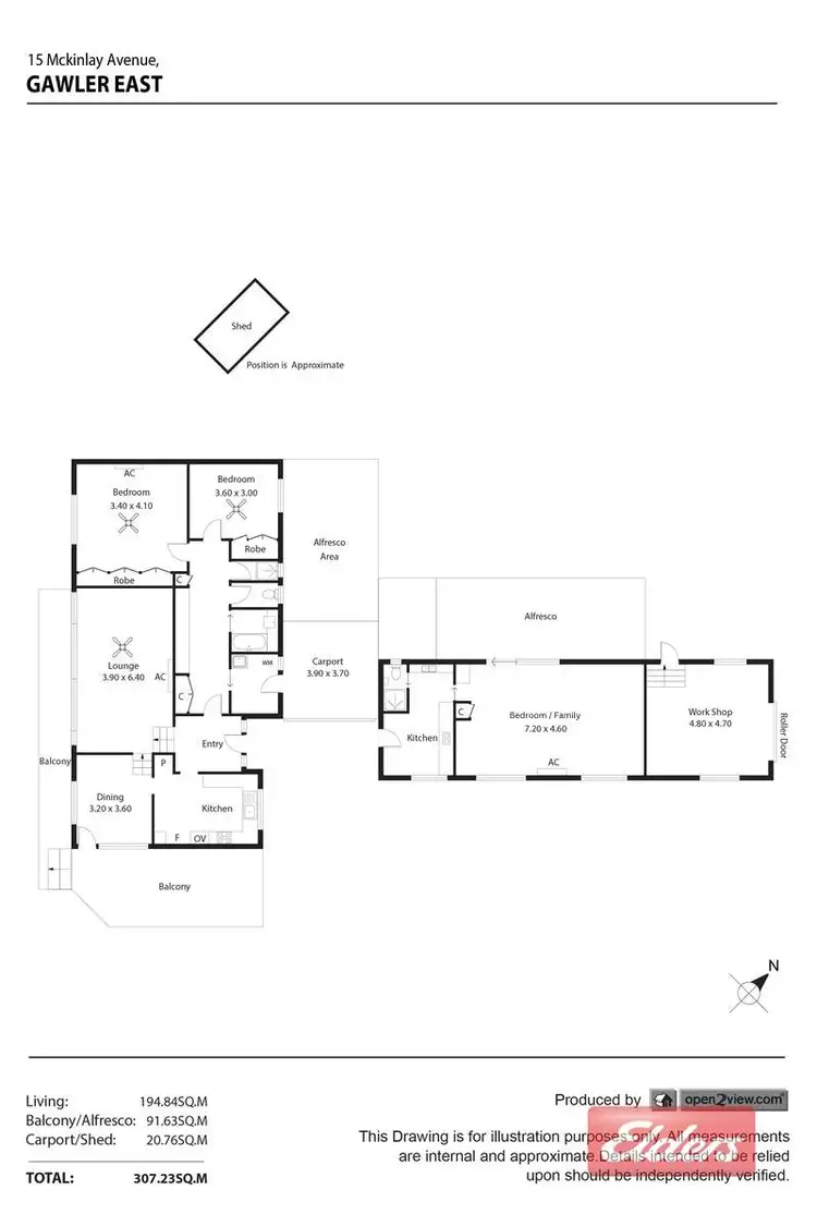 Floorplan of Homely house listing, 15 McKinlay Avenue, Gawler East SA 5118