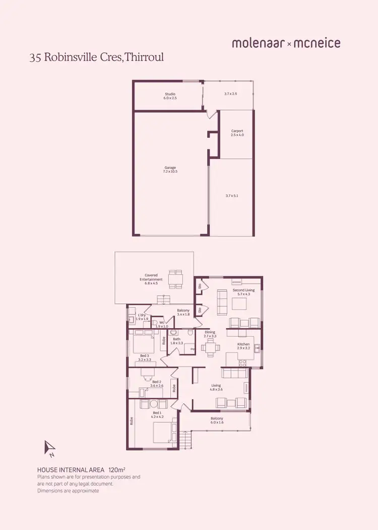 Floorplan of Homely house listing, 35 Robinsville Crescent, Thirroul NSW 2515