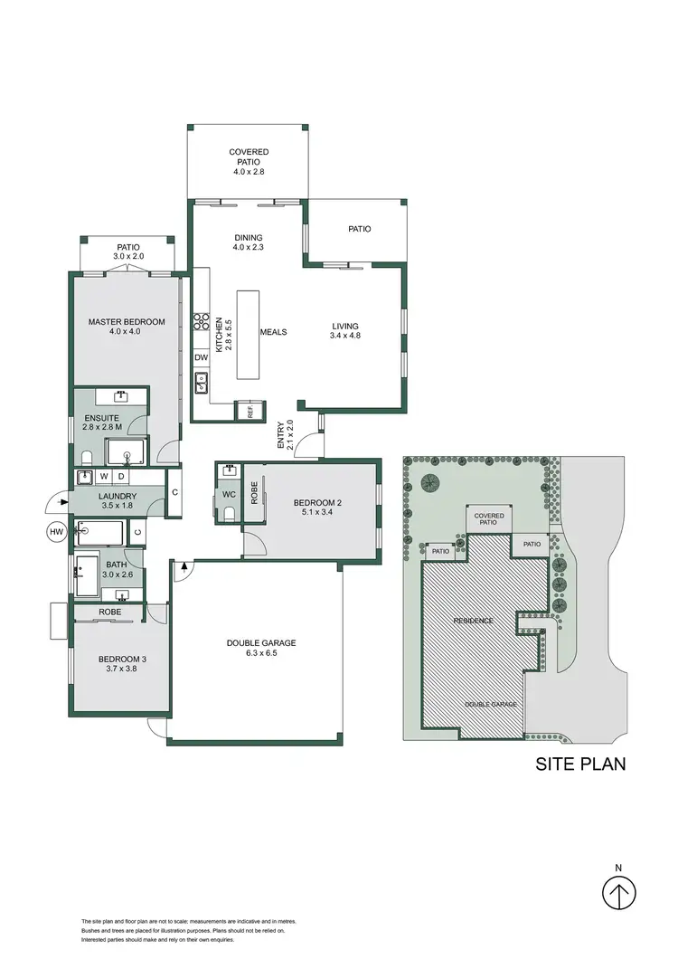 Floorplan of Homely unit listing, 2/138 Elizabeth Drive, Rosebud VIC 3939