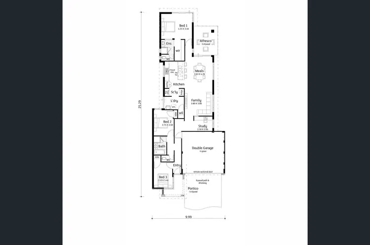 Floorplan of Homely house listing, 40 Calooli Grove, Golden Bay WA 6174