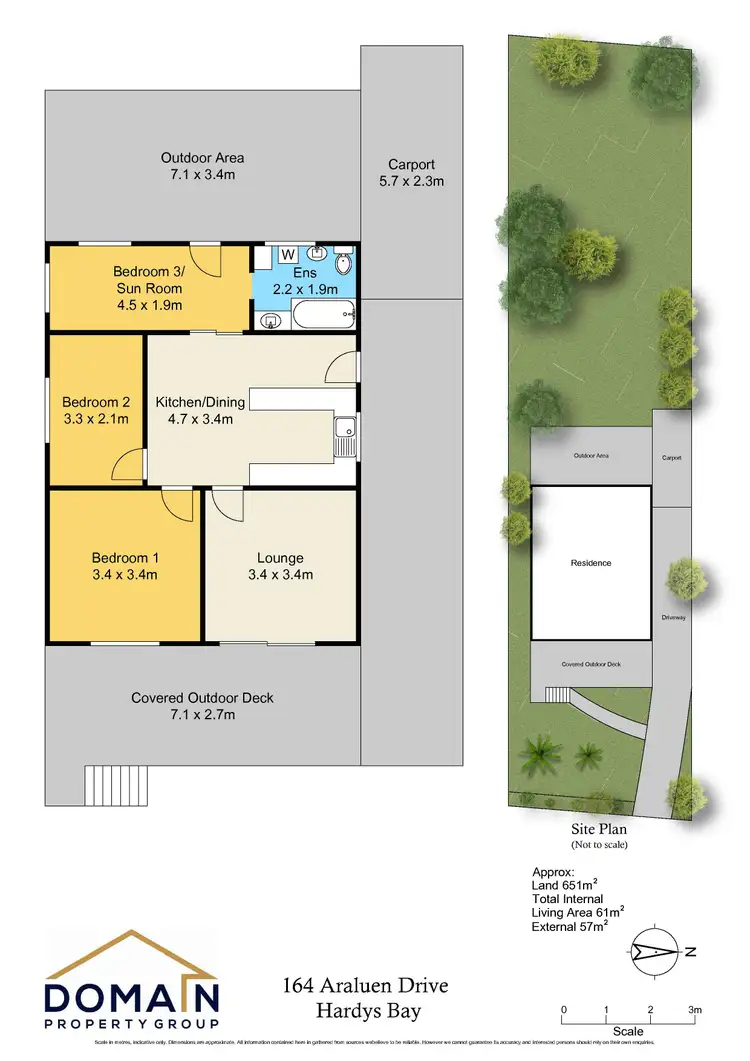 Floorplan of Homely house listing, 164 Araluen Drive, Hardys Bay NSW 2257