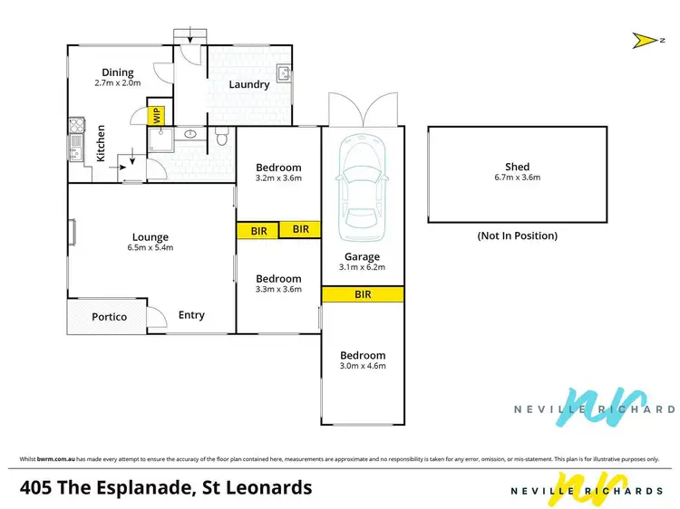 Floorplan of Homely house listing, 405 The Esplanade, St Leonards VIC 3223