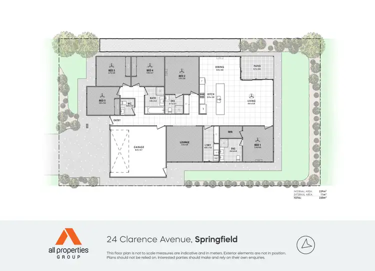 Floorplan of Homely house listing, 24 Clarence Avenue, Springfield QLD 4871