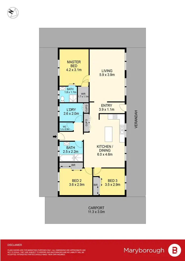 Floorplan of Homely house listing, 7039 Pyrenees Highway, Avoca VIC 3467