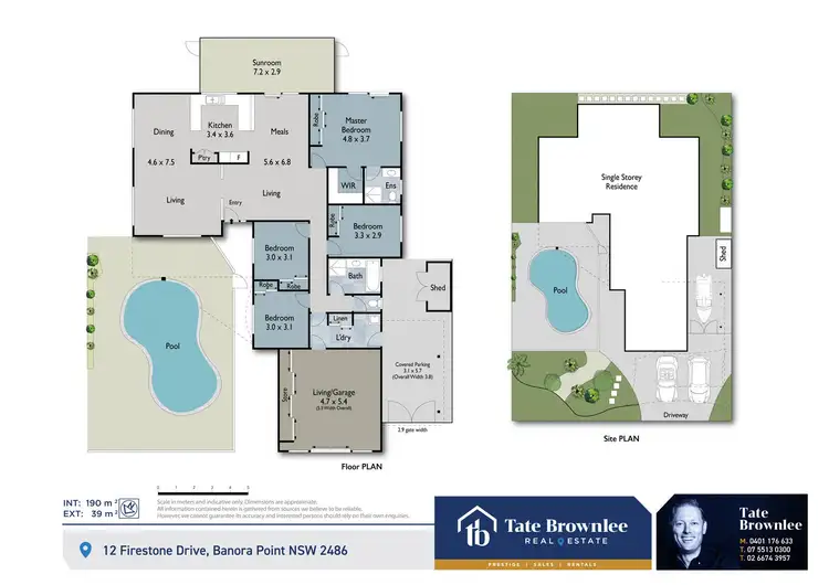 Floorplan of Homely house listing, 12 Firestone Drive, Banora Point NSW 2486