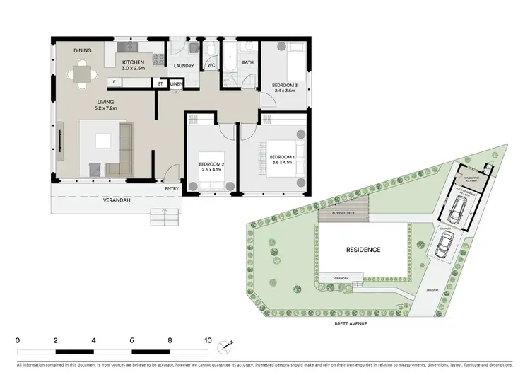 Floorplan of Homely house listing, 14 Brett Avenue, Hornsby Heights NSW 2077