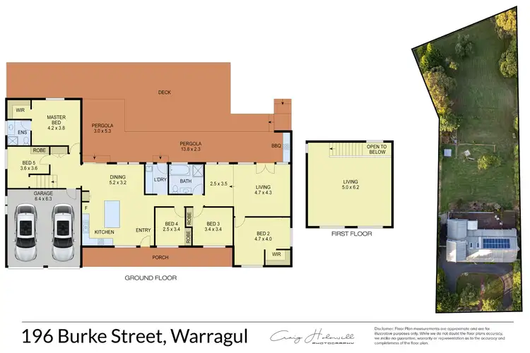 Floorplan of Homely house listing, 196 Burke Street, Warragul VIC 3820
