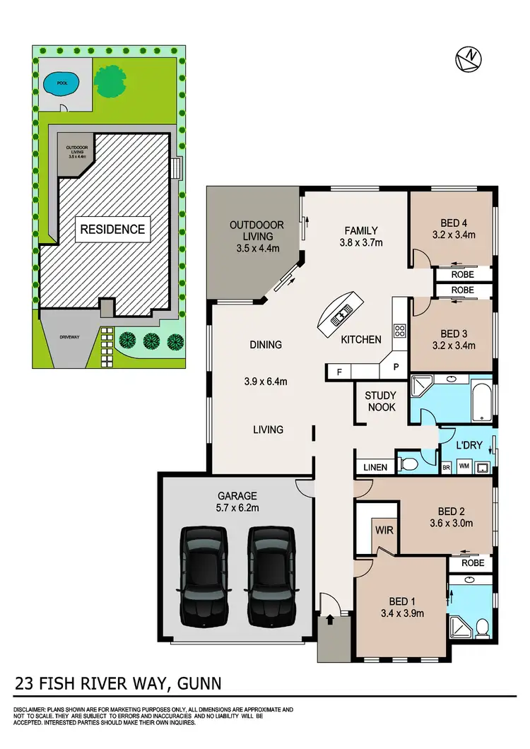 Floorplan of Homely house listing, 23 Fish River Way, Gunn NT 832