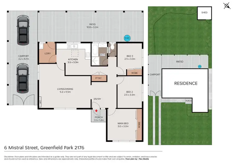 Floorplan of Homely house listing, 6 Mistral Street, Greenfield Park NSW 2176