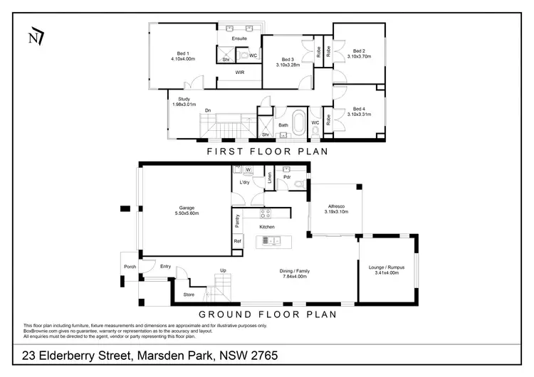 Floorplan of Homely house listing, 23 Elderberry Street, Marsden Park NSW 2765