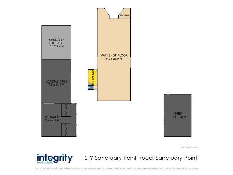 Floorplan of Homely house listing, 7 Sanctuary Point Road, Sanctuary Point NSW 2540