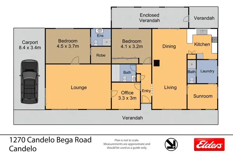 Floorplan of Homely rural property listing, 1270 Candelo Bega Road, Candelo NSW 2550