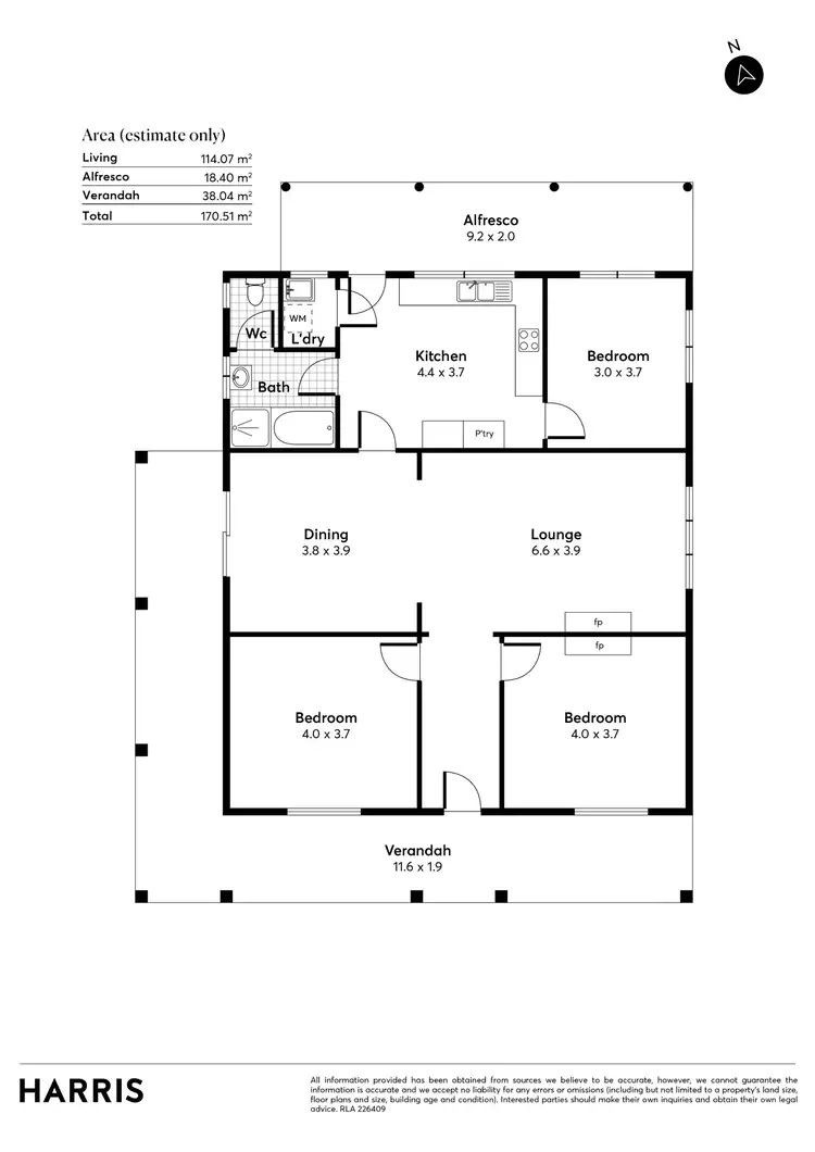 Floorplan of Homely house listing, 33 Hughes Street, Wallaroo SA 5556