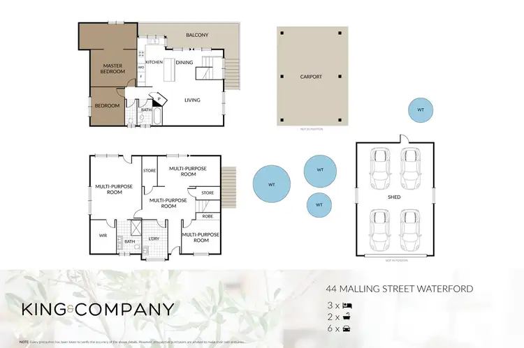 Floorplan of Homely house listing, 44 Malling Street, Waterford QLD 4133