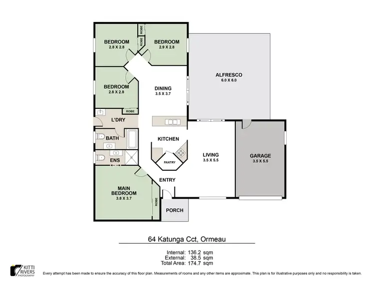 Floorplan of Homely house listing, 64 Katunga Circuit, Ormeau QLD 4208