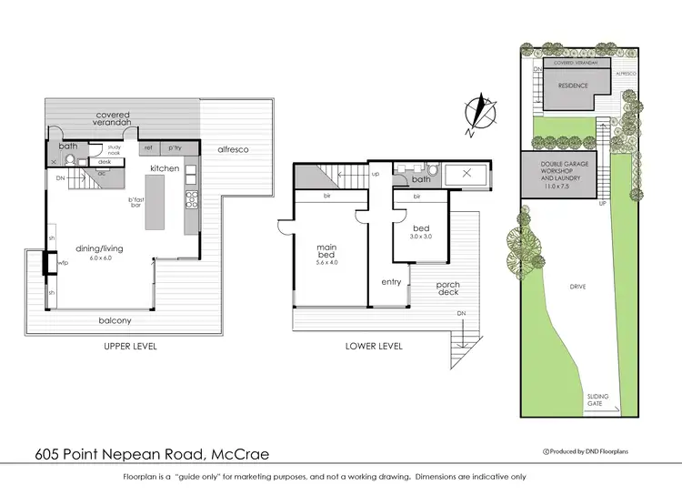Floorplan of Homely house listing, 605 Point Nepean Road, Mccrae VIC 3938