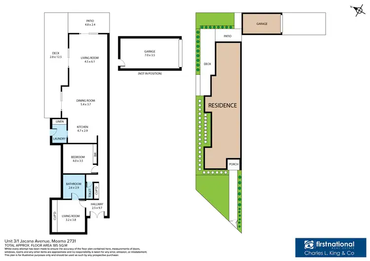Floorplan of Homely townhouse listing, 3/1 Jacana Avenue, Moama NSW 2731