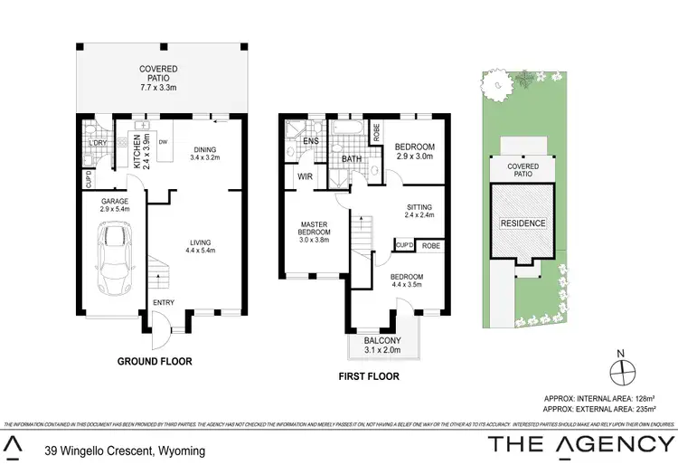 Floorplan of Homely house listing, 39 Wingello Crescent, Wyoming NSW 2250