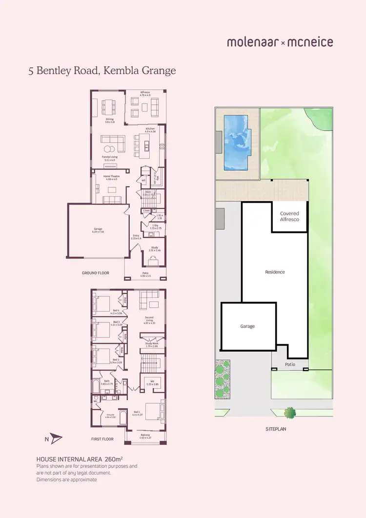 Floorplan of Homely house listing, 5 Bentley Road, Kembla Grange NSW 2526