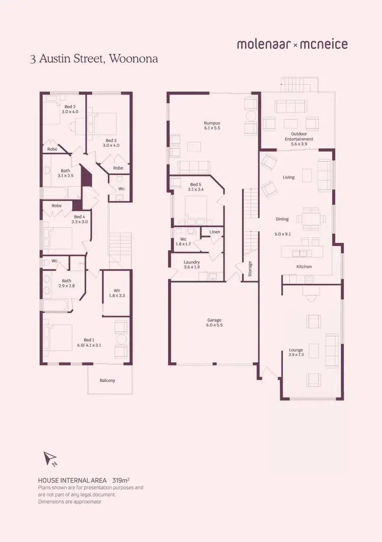 Floorplan of Homely house listing, 3 Austin Street, Woonona NSW 2517