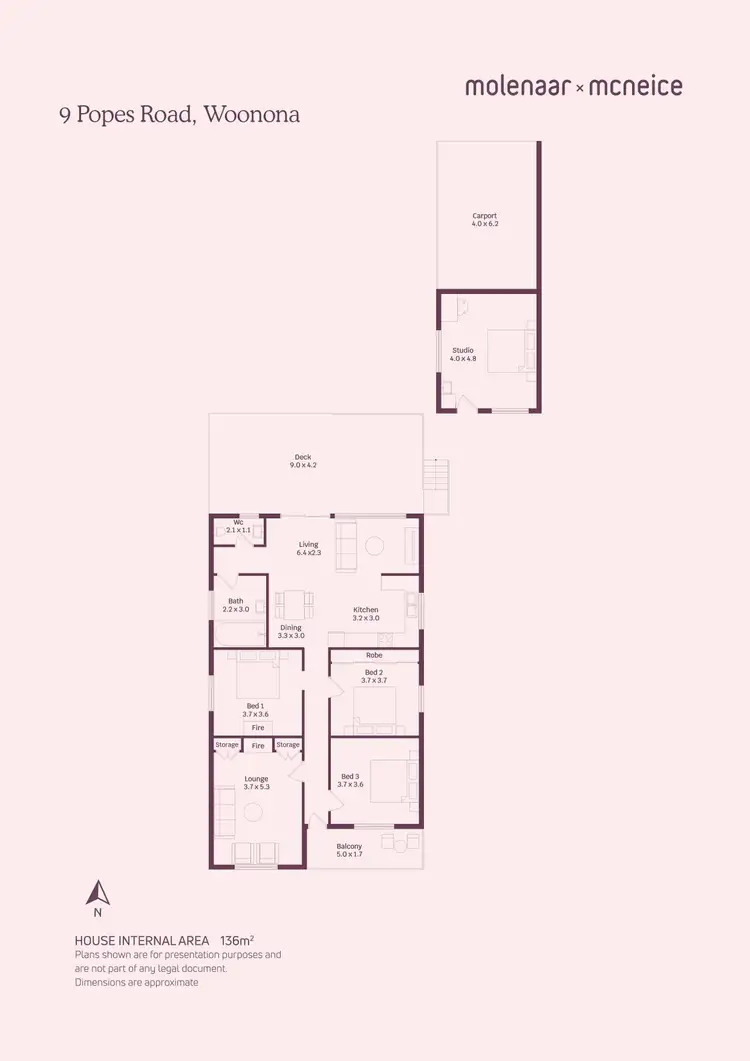 Floorplan of Homely house listing, 9 Popes Road, Woonona NSW 2517