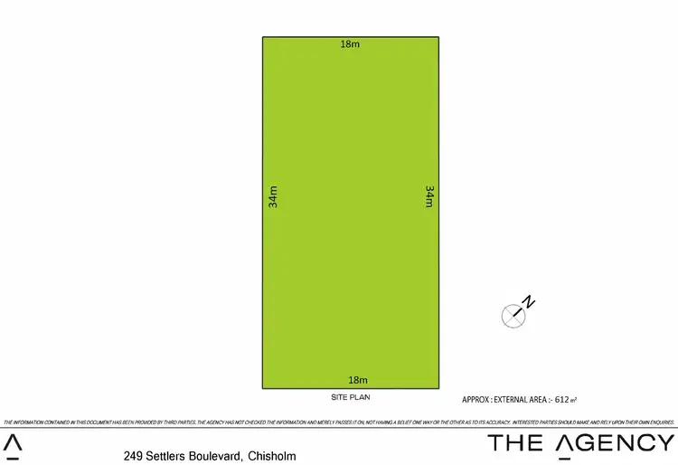 Floorplan of Homely land listing, 249 Settlers Boulevard, Chisholm NSW 2322