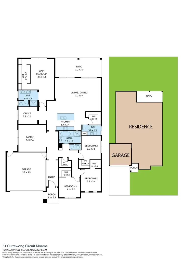 Floorplan of Homely house listing, 51 Currawong Circuit, Moama NSW 2731