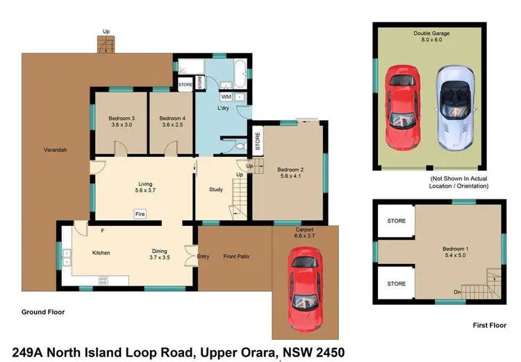 Floorplan of Homely rural property listing, 249A North Island Loop Road, Upper Orara NSW 2450
