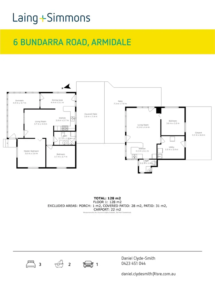 Floorplan of Homely house listing, 6 Bundarra Road, Armidale NSW 2350