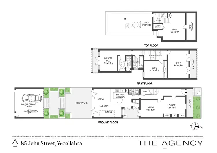 Floorplan of Homely house listing, 85 John Street, Woollahra NSW 2025