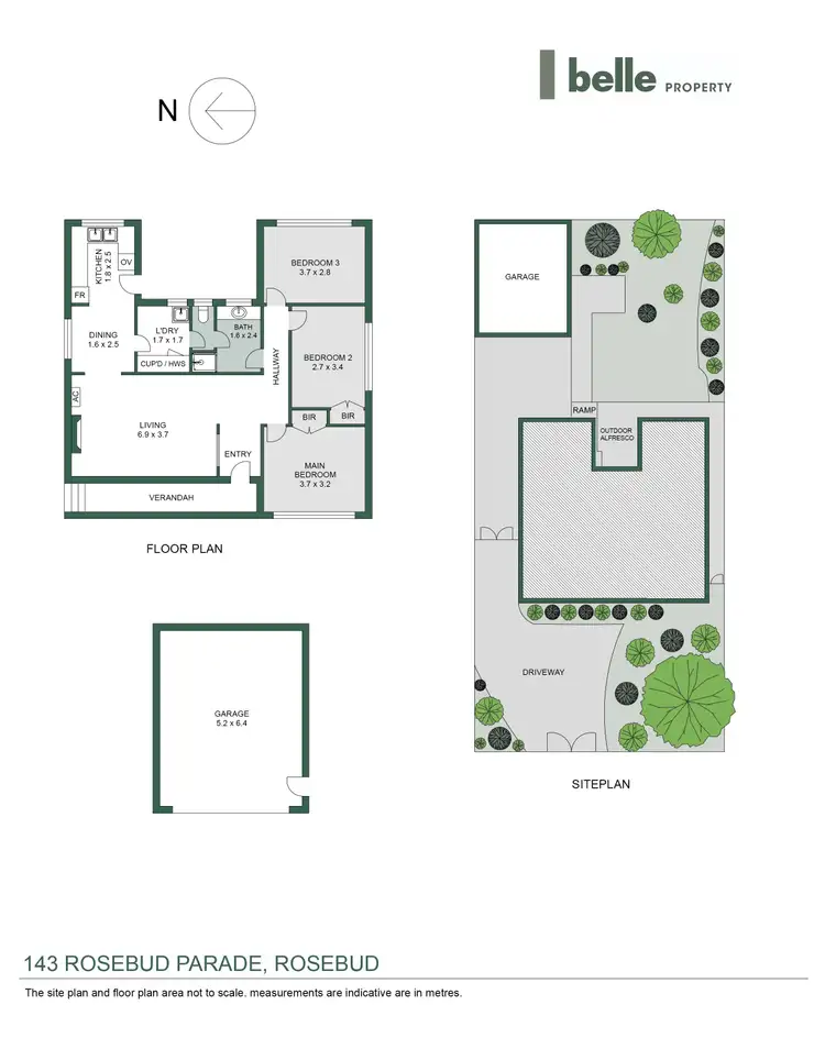 Floorplan of Homely house listing, 143 Rosebud Parade, Rosebud VIC 3939