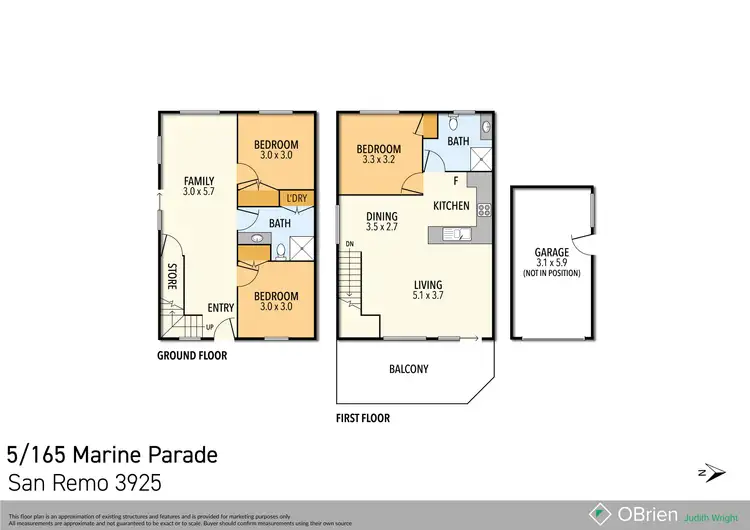 Floorplan of Homely house listing, 5/165 Marine Parade, San Remo VIC 3925