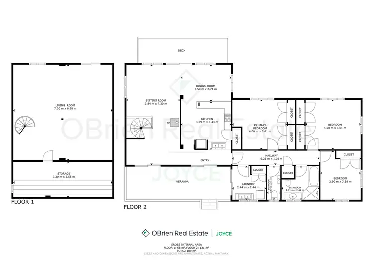 Floorplan of Homely house listing, 24 Kurrajong Lane, Glenrowan VIC 3675