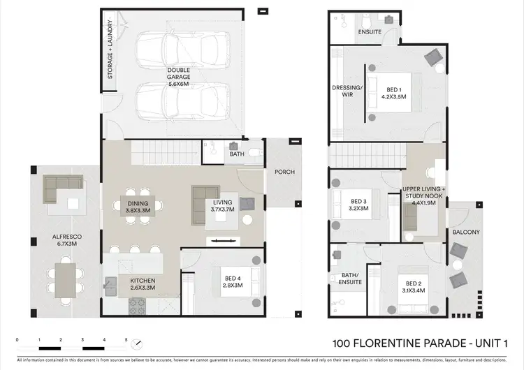 Floorplan of Homely land listing, 100 Florentine Parade, Marsden Park NSW 2765
