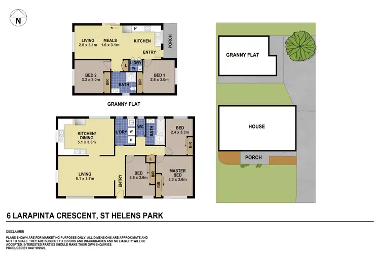 Floorplan of Homely house listing, 5 Larapinta Crescent, St Helens Park NSW 2560