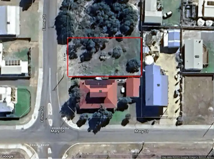 Floorplan of Homely land listing, 29 Emma Street, Bremer Bay WA 6338