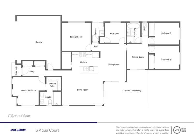 Floorplan of Homely house listing, 3 Aqua Court, Dubbo NSW 2830