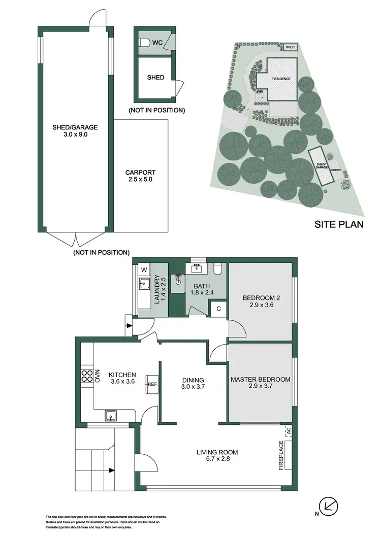 Floorplan of Homely house listing, 32 Coburn Avenue, Mccrae VIC 3938