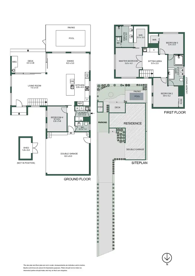 Floorplan of Homely house listing, 77 South Road, Rosebud VIC 3939