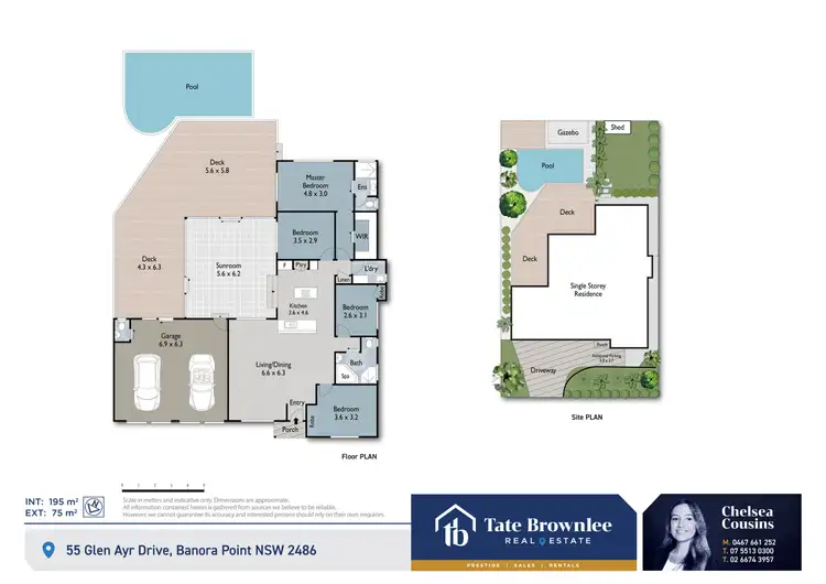 Floorplan of Homely house listing, 55 Glen Ayr Drive, Banora Point NSW 2486