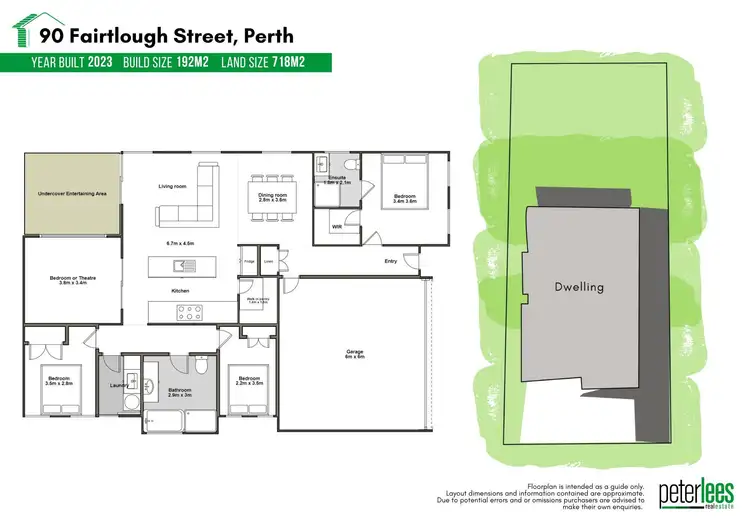 Floorplan of Homely house listing, 90 Fairtlough Street, Perth TAS 7300