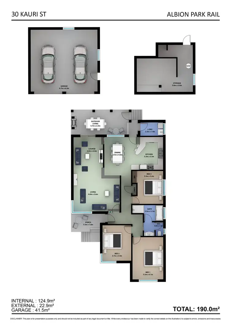 Floorplan of Homely house listing, 30 Kauri Street, Albion Park Rail NSW 2527