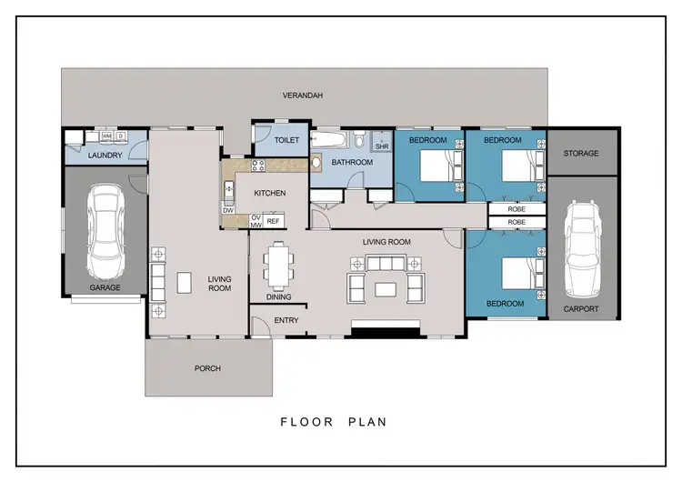 Floorplan of Homely rural property listing, Address available on request