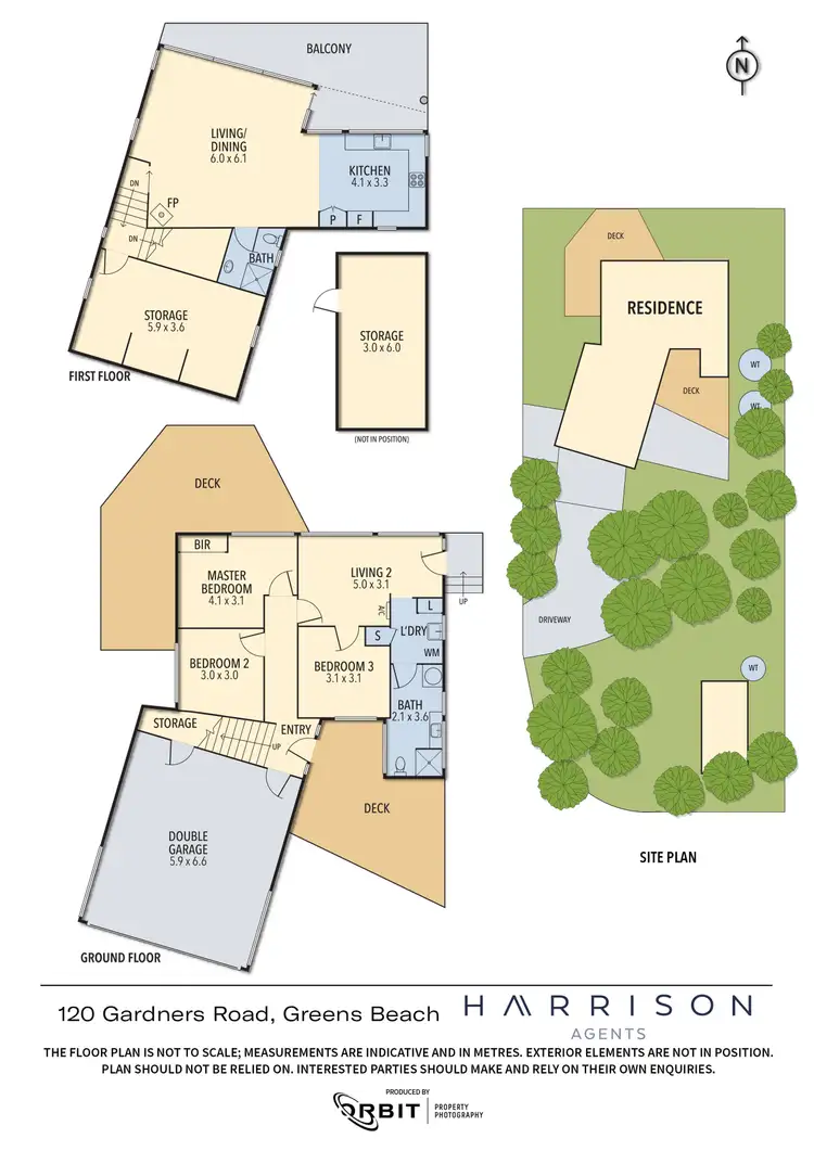 Floorplan of Homely house listing, 120 Gardners Road, Greens Beach TAS 7270