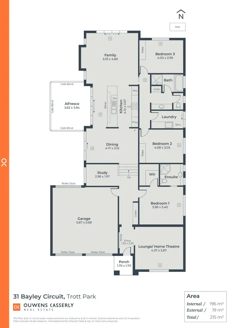 Floorplan of Homely house listing, 31 Bayley Circuit, Trott Park SA 5158