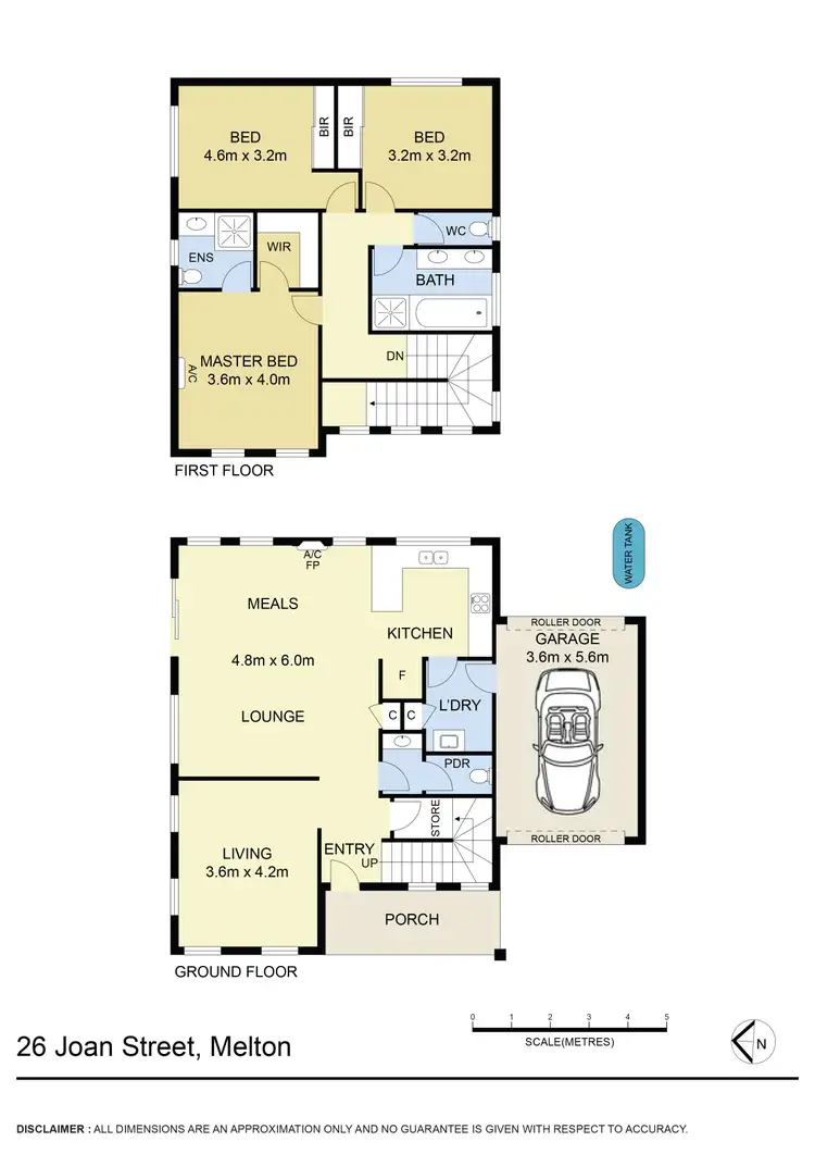 Floorplan of Homely house listing, 26 Joan Street, Melton VIC 3337