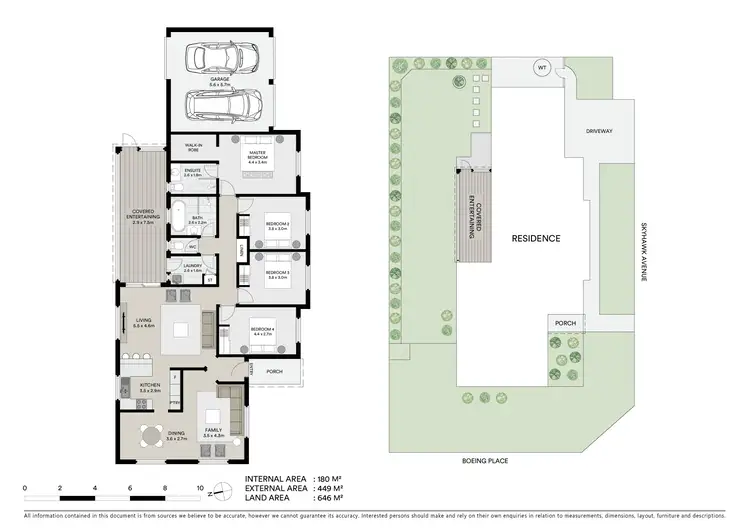 Floorplan of Homely house listing, 10 Boeing Place, Hamlyn Terrace NSW 2259